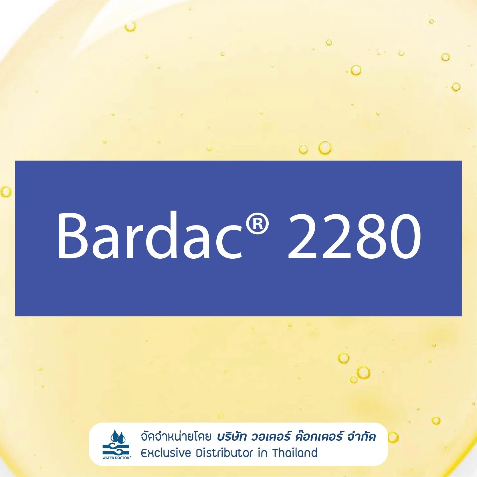 BARDAC 2280  Cationic Surfactant ช่วยลดแรงตึงผิว บริสุทธิ์สูง (Didecyl Dimethyl Ammonium Chloride  (DDAC) 80%)
