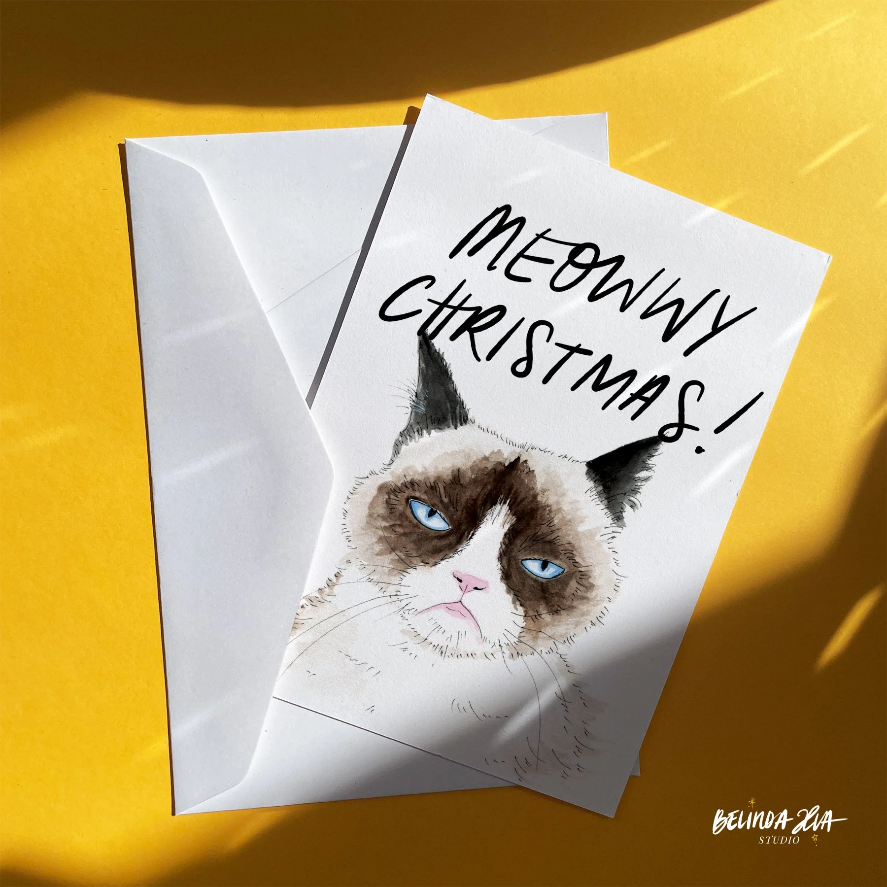 Meowwy Christmas | Greeting Card