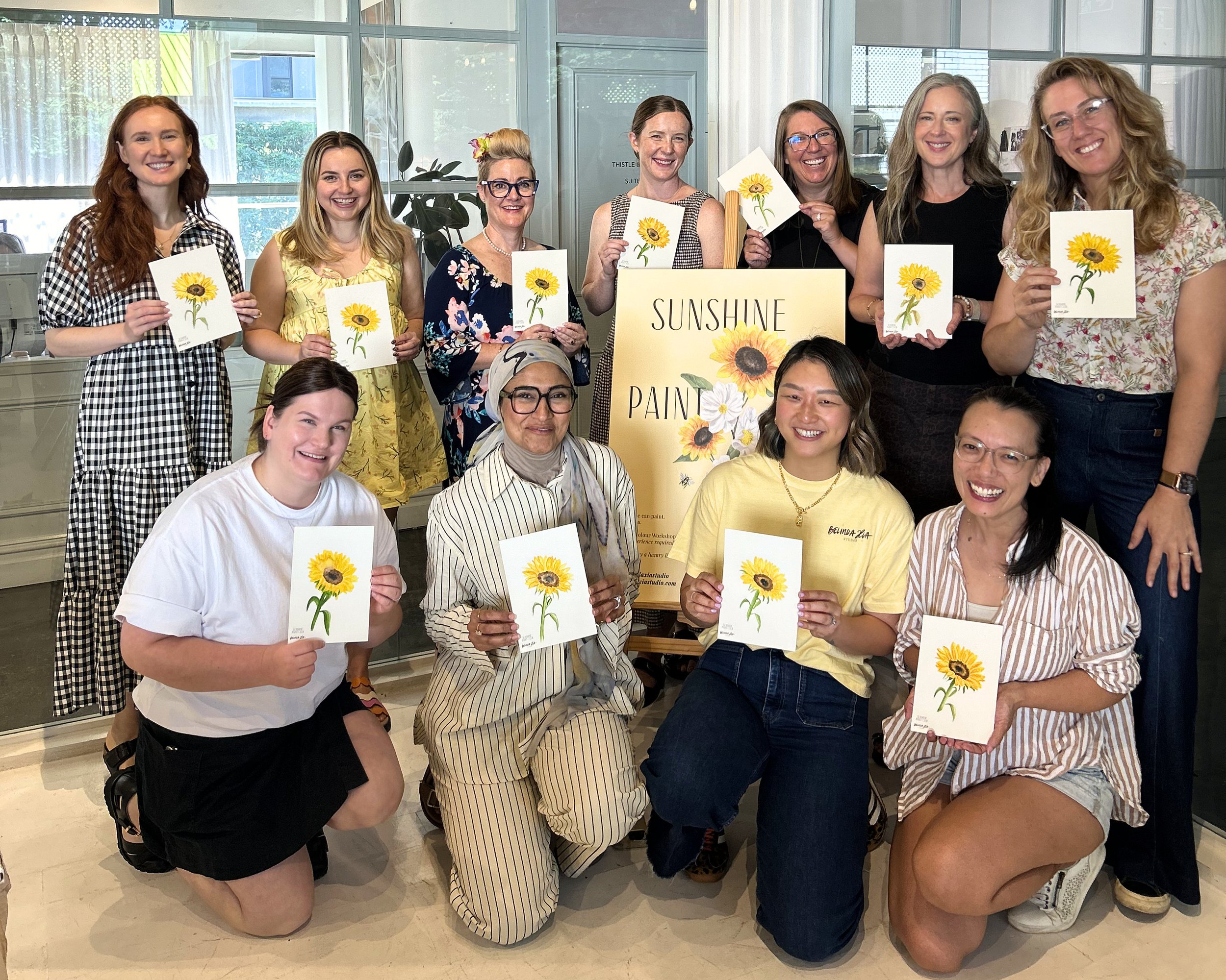 Sunshine Paint Club: My First Watercolour Workshop