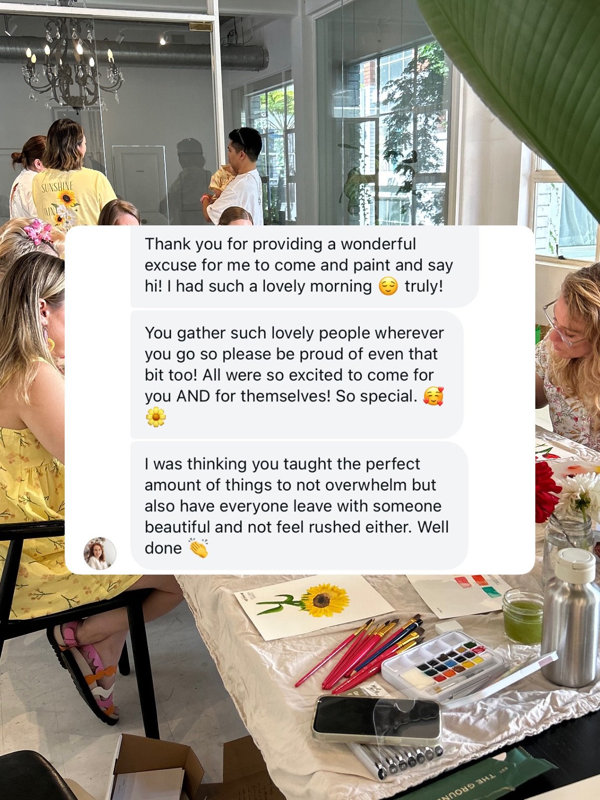 5 spots left 🥹🥹

I&rsquo;m so excited to treat you guys to a fun night of watercolouring. I freakin love it so much, that I want everyone to experience the joy of painting. 
We&rsquo;ll go through some basic painting techniques, then round it all o