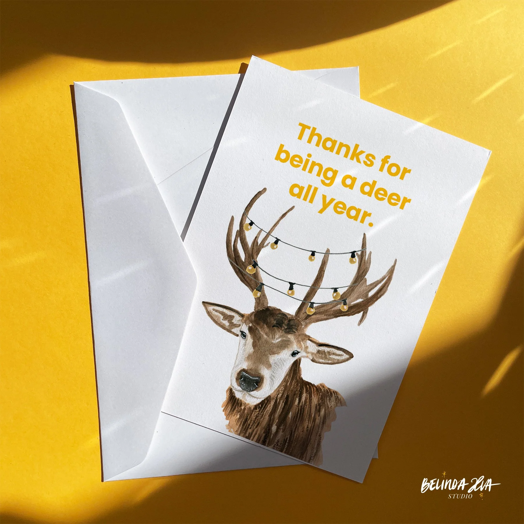 Thanks for being a Deer | Greeting Card