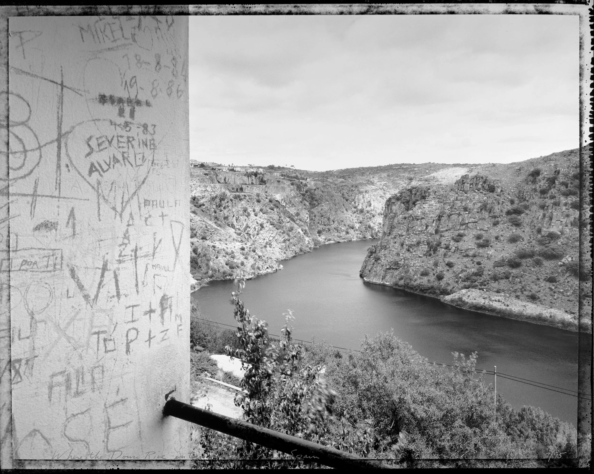 Where the Douro River enters Portugal from Spain Miranda do Douro 7/95
