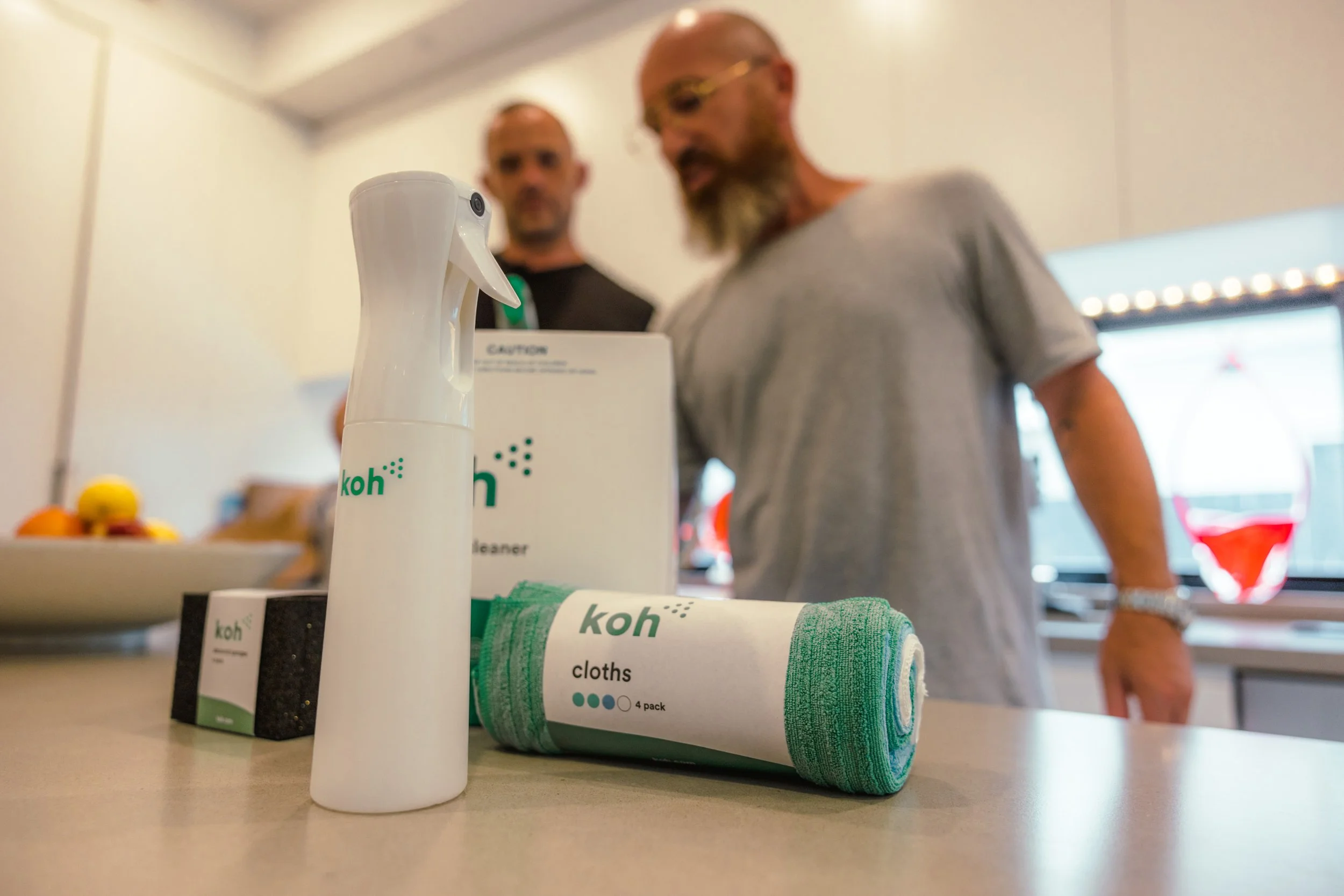 Transformative Results: Witness the incredible power of KOH's cleaning solutions in action.