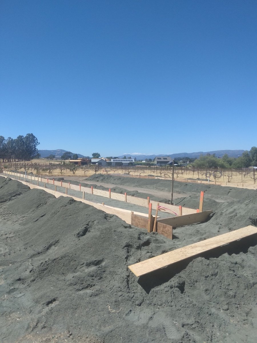 house foundation in Sonoma County