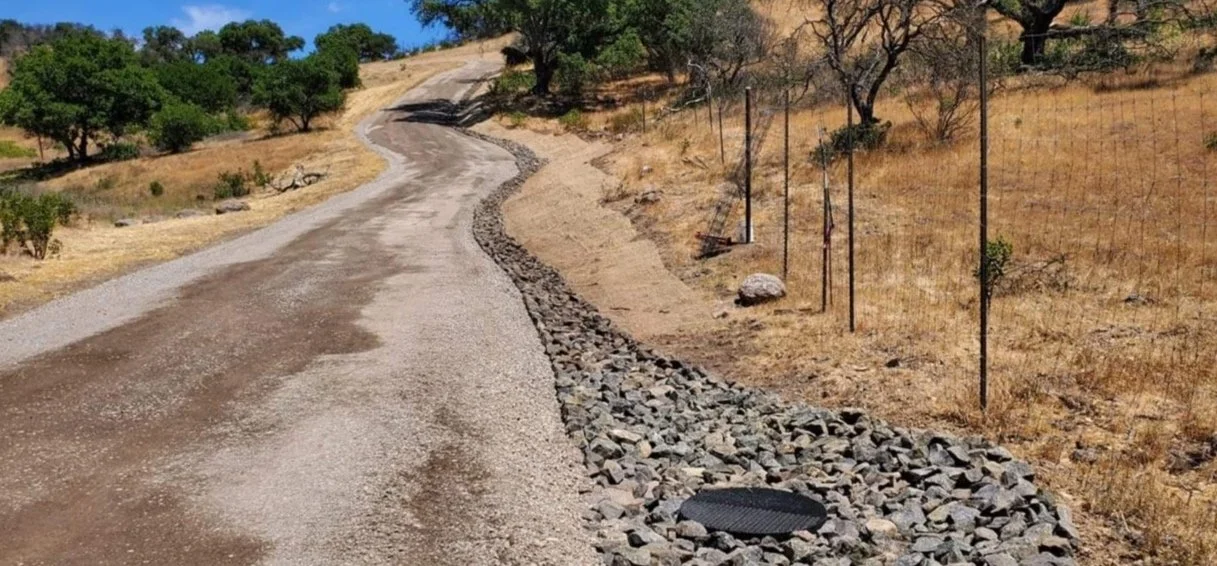 new road install Arrowhead Mountain