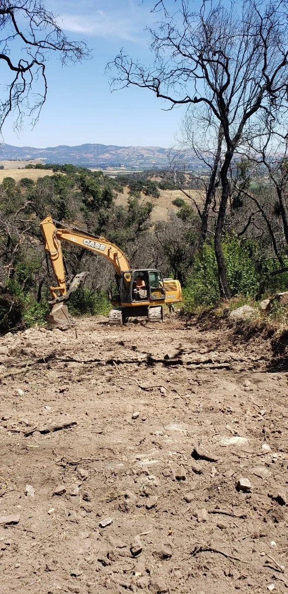 excavation in Napa County