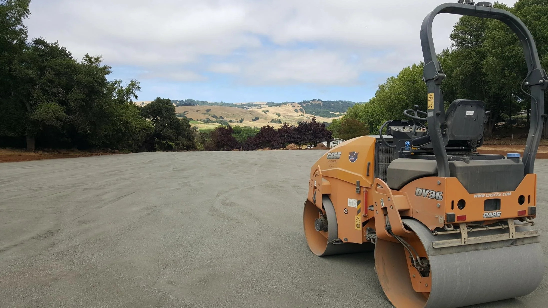 earthwork in Napa County 