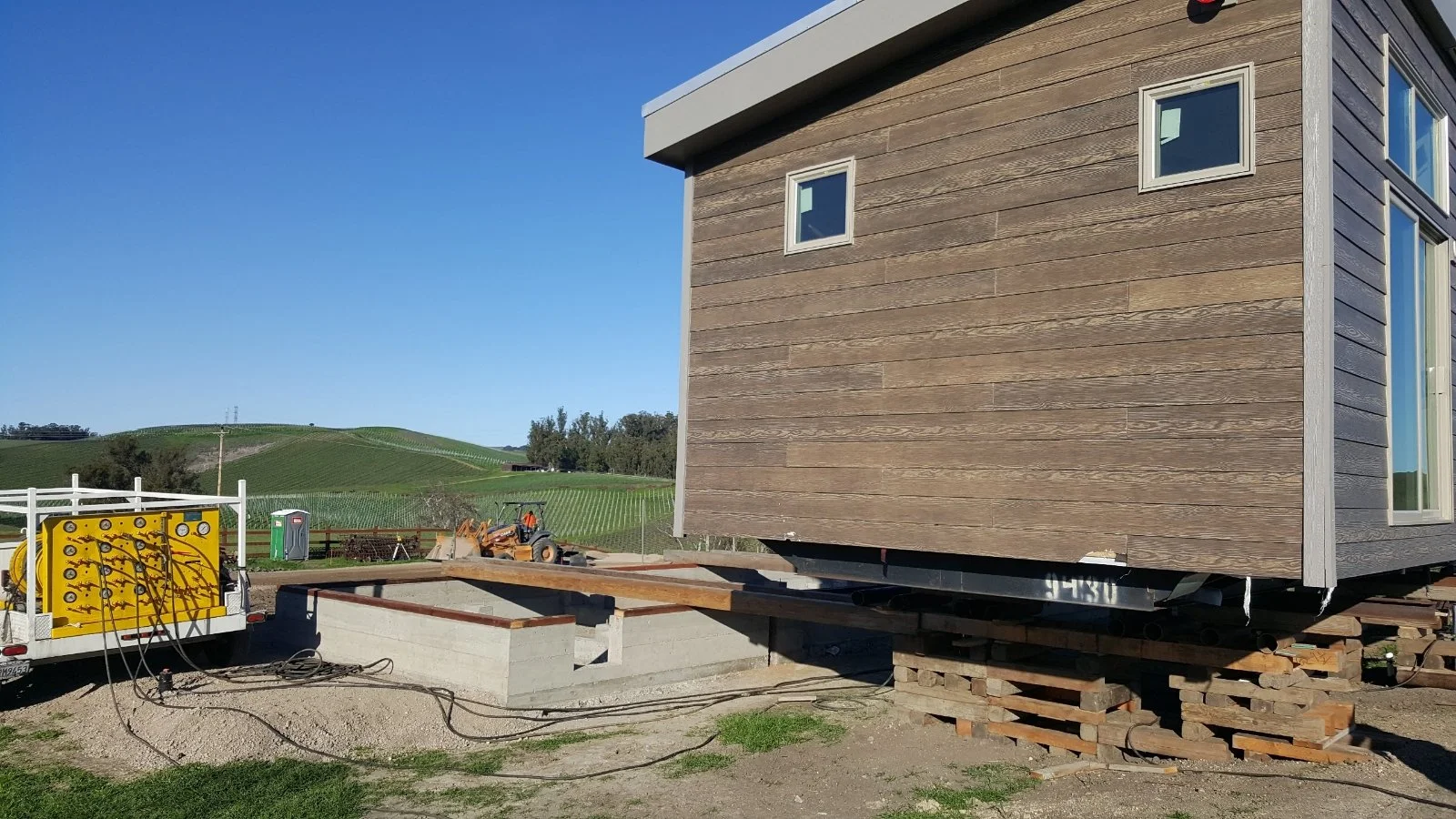 house site prep Sonoma County 