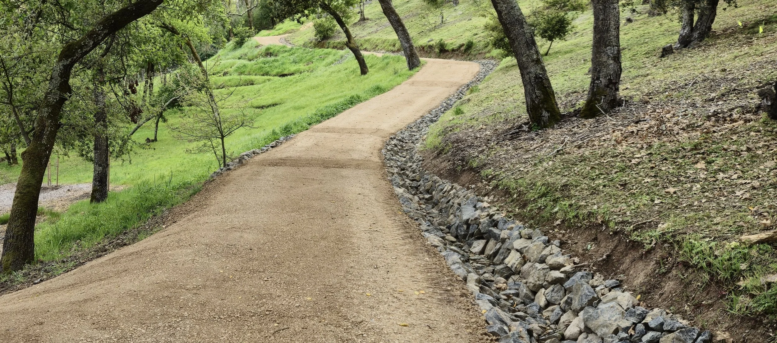 New Access Road in Sonoma County