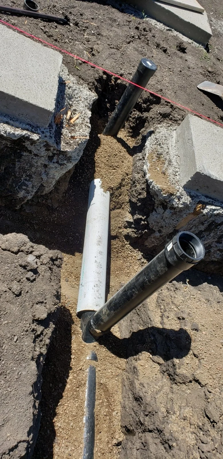 trenching in Sonoma County