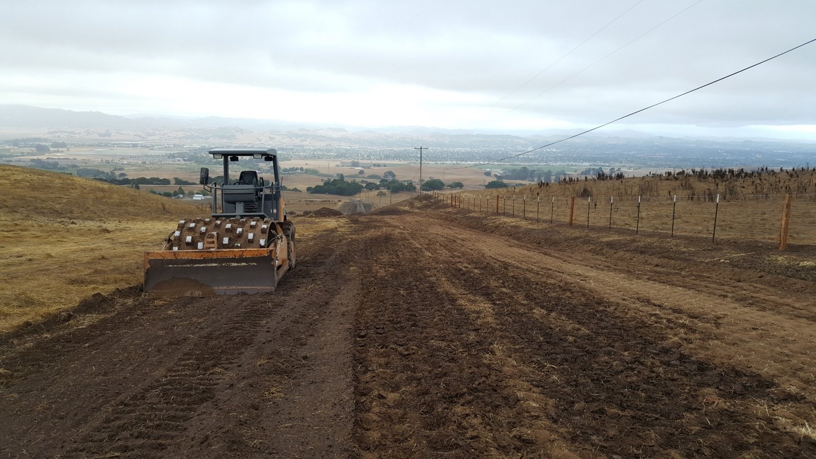 road work in Sonoma County 