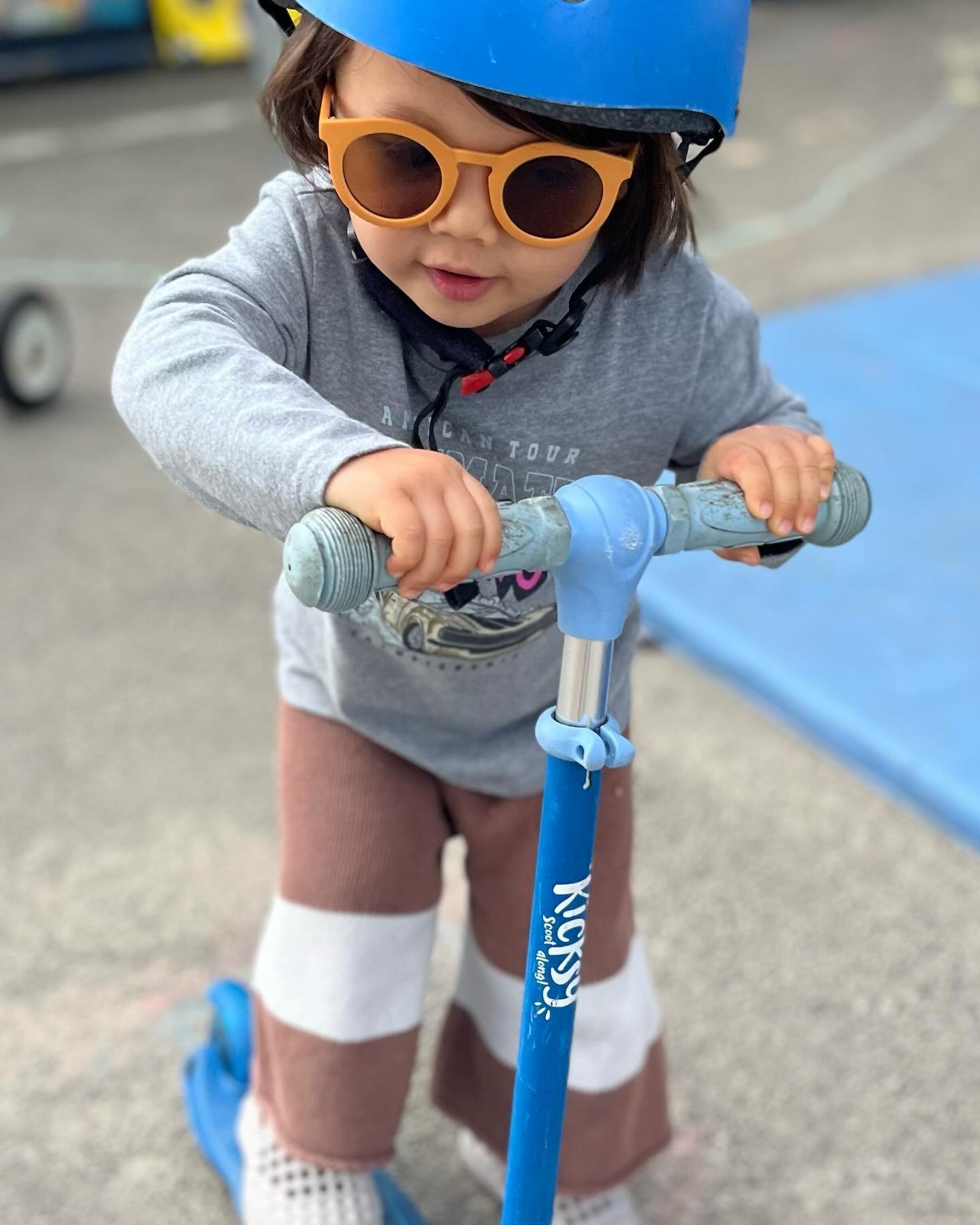 Scootin&rsquo; into the weekend after a great first week back from spring break. It is such a joy to spend every single day with these creative, fun, hilarious, curious, and caring humans💕 #playbasedlearning #outdoorclassroom