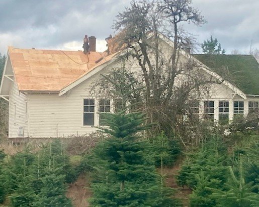 New Roof for the Schoolhouse