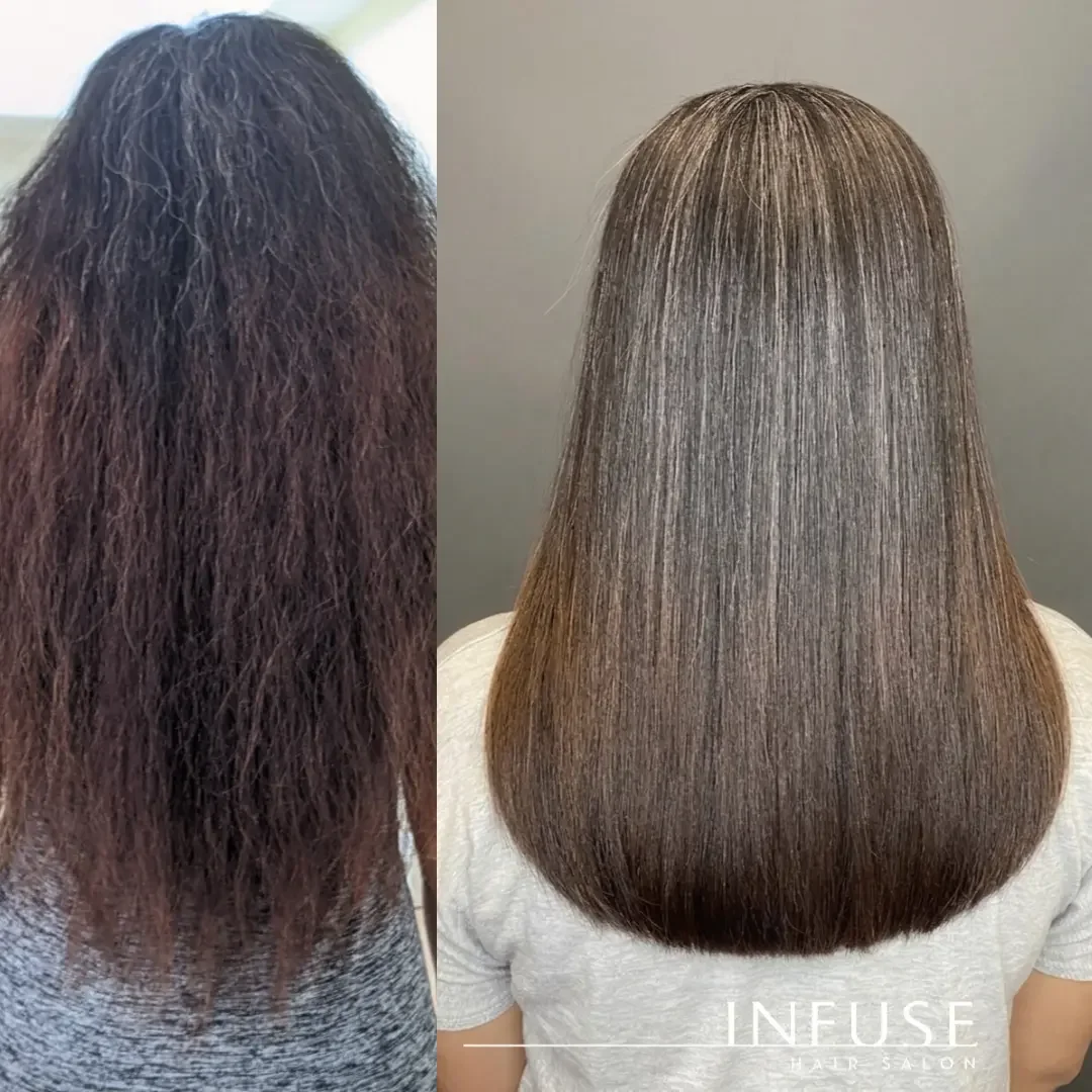 Yuko Systems Japanese Hair Straightening results in Honolulu Hawaii