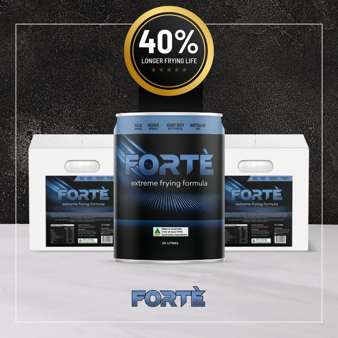 Introducing FORTÈ - The New Standard in Frying Oils!