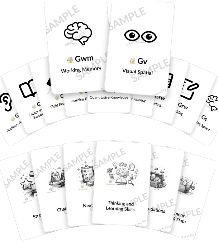 Enfys CHC Ability & Report Section Icons - BUNDLE