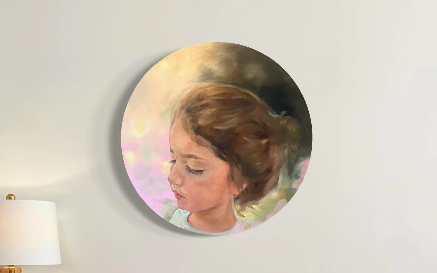 I hit a bit of a wall creatively. Not because I didn&rsquo;t want to paint but because something just wasn&rsquo;t working. So I stepped back and came back with fresh eyes.

This piece is called &lsquo;Dragonfly. It&rsquo;s a portrait of my daughter 