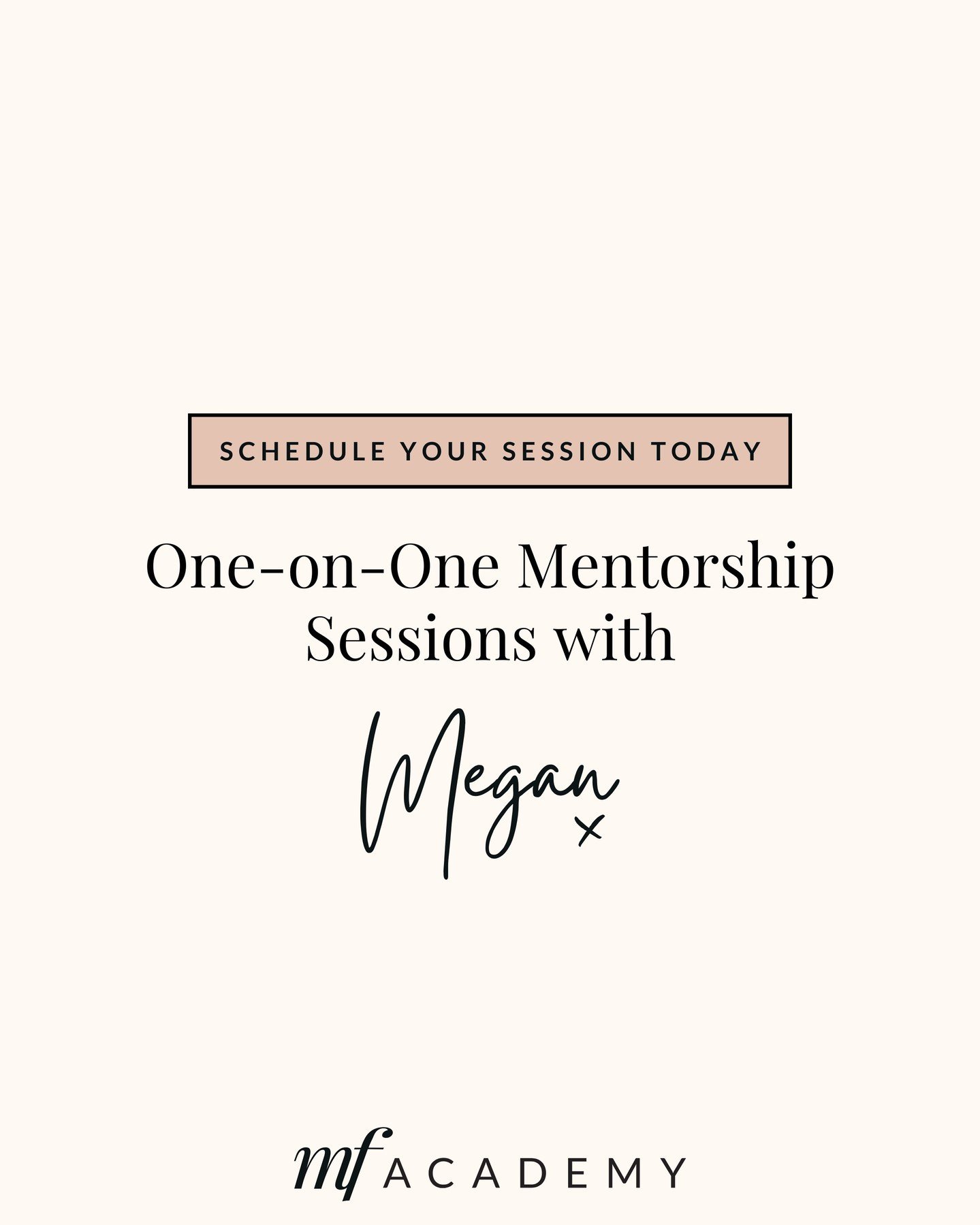 One-on-One Mentorship Sessions with Megan.🦷

Welcome to the exclusive opportunity of one-on-one mentorship sessions with me, Megan Fairhall, a renowned dental professional and expert in teeth whitening and dental marketing.

Don't miss out on this e
