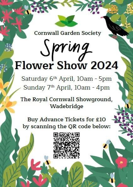 This weekend we will be at the @cornwallgardensociety Spring show! 

This was a brilliant event last year, our team will be there to answer all your hedgehog related questions and Emma will be giving a talk on Saturday at 10.45am. We will also have l