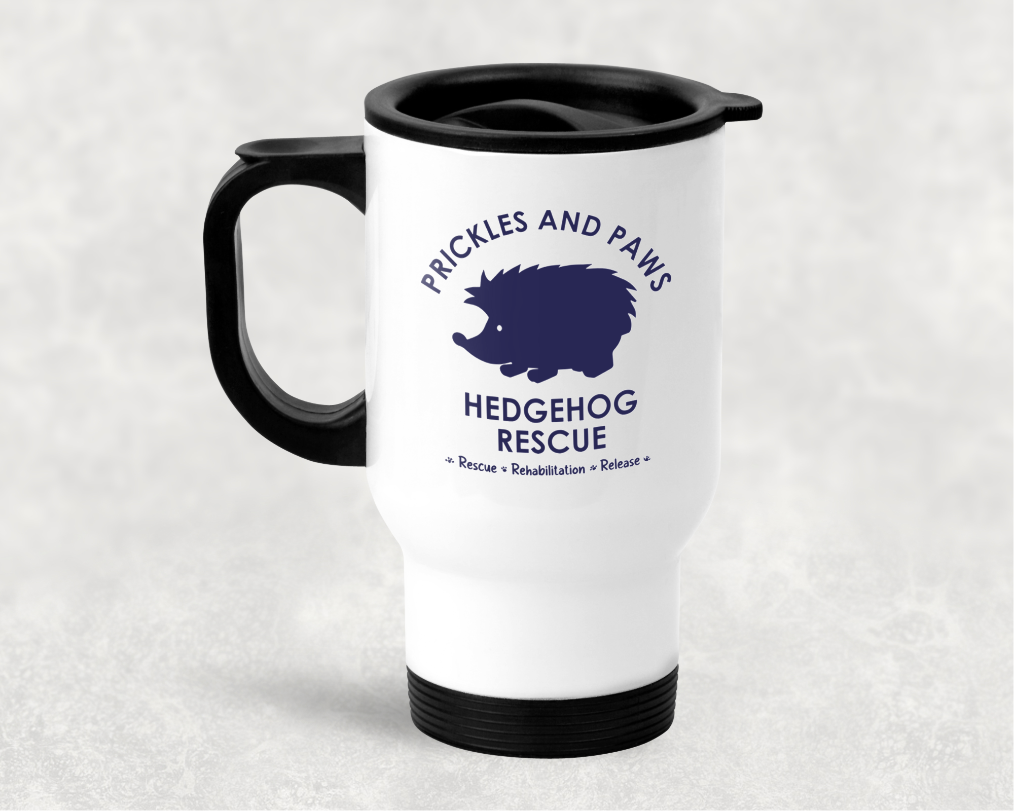 Prickles & Paws 14oz Travel Mug