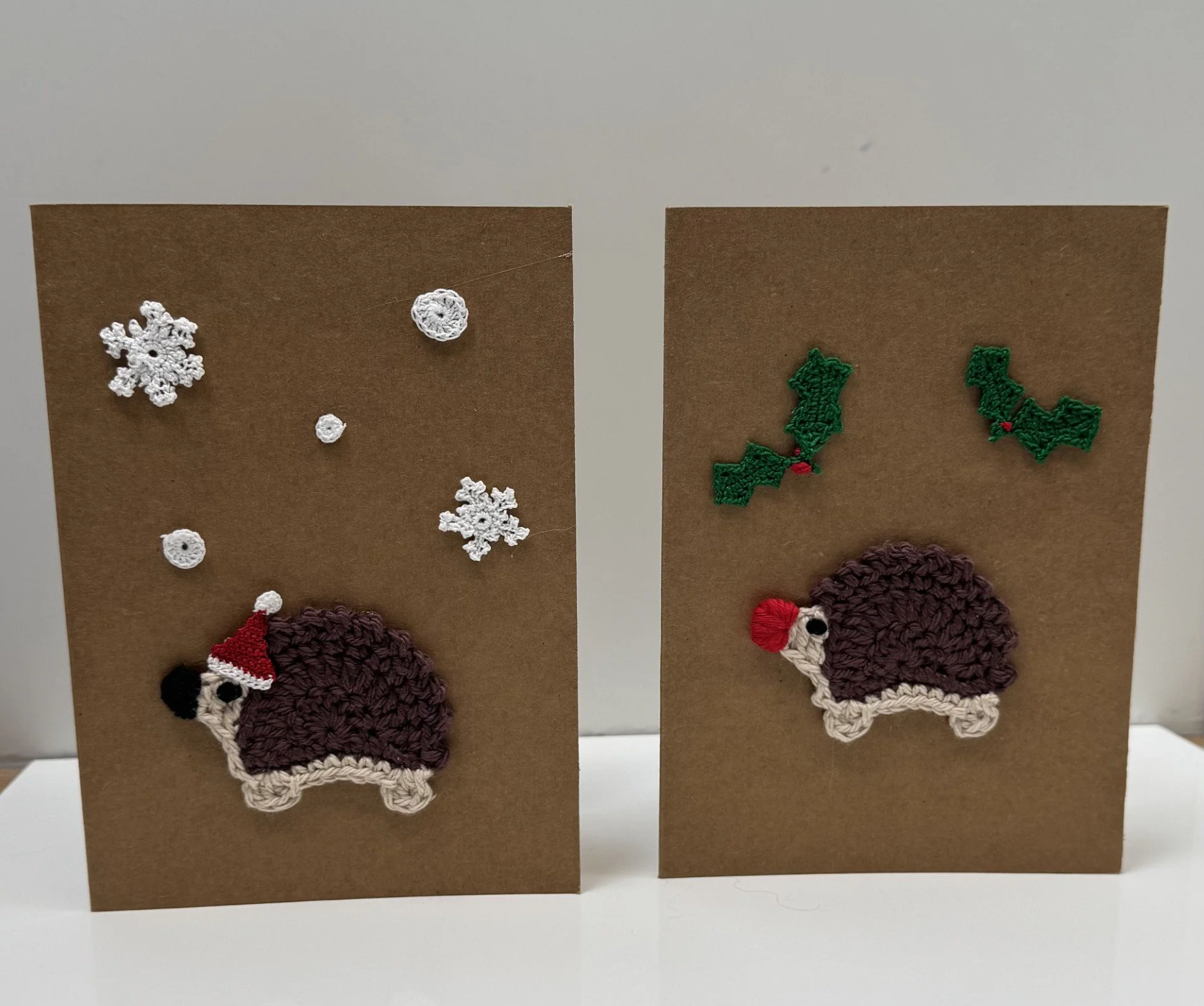 Crochet Christmas Cards