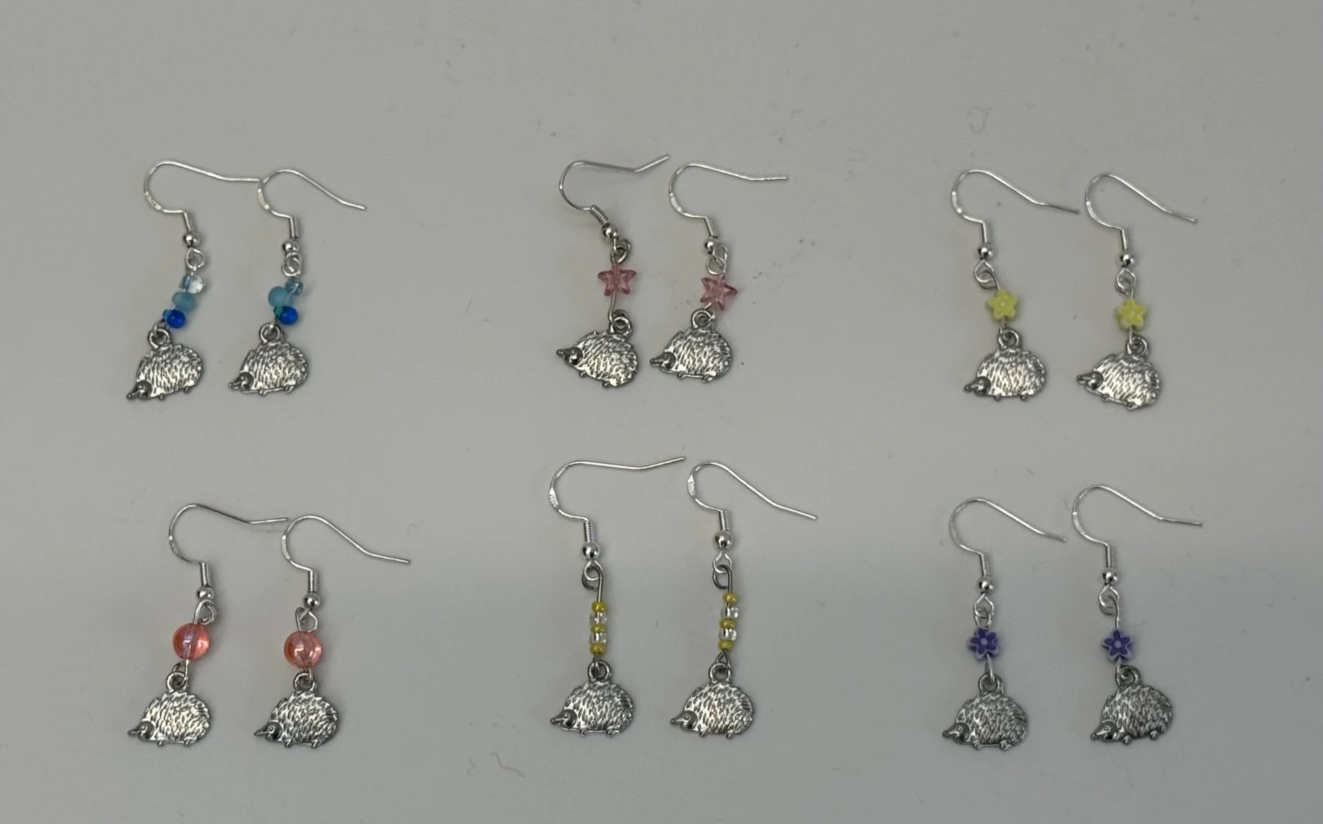 Hedgehog earrings