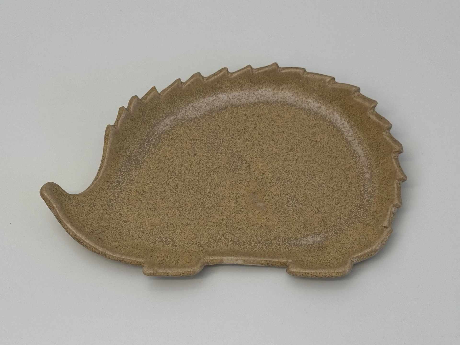 Ceramic Hedgehog Trinket Dish