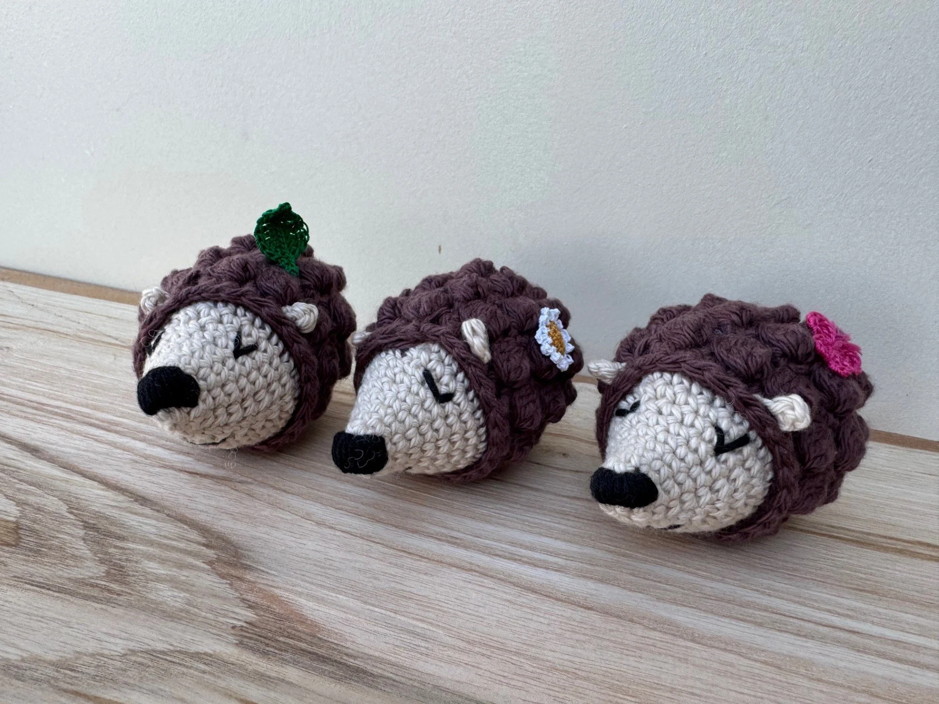 Crochet Hedgehogs – Handmade & One-of-a-Kind