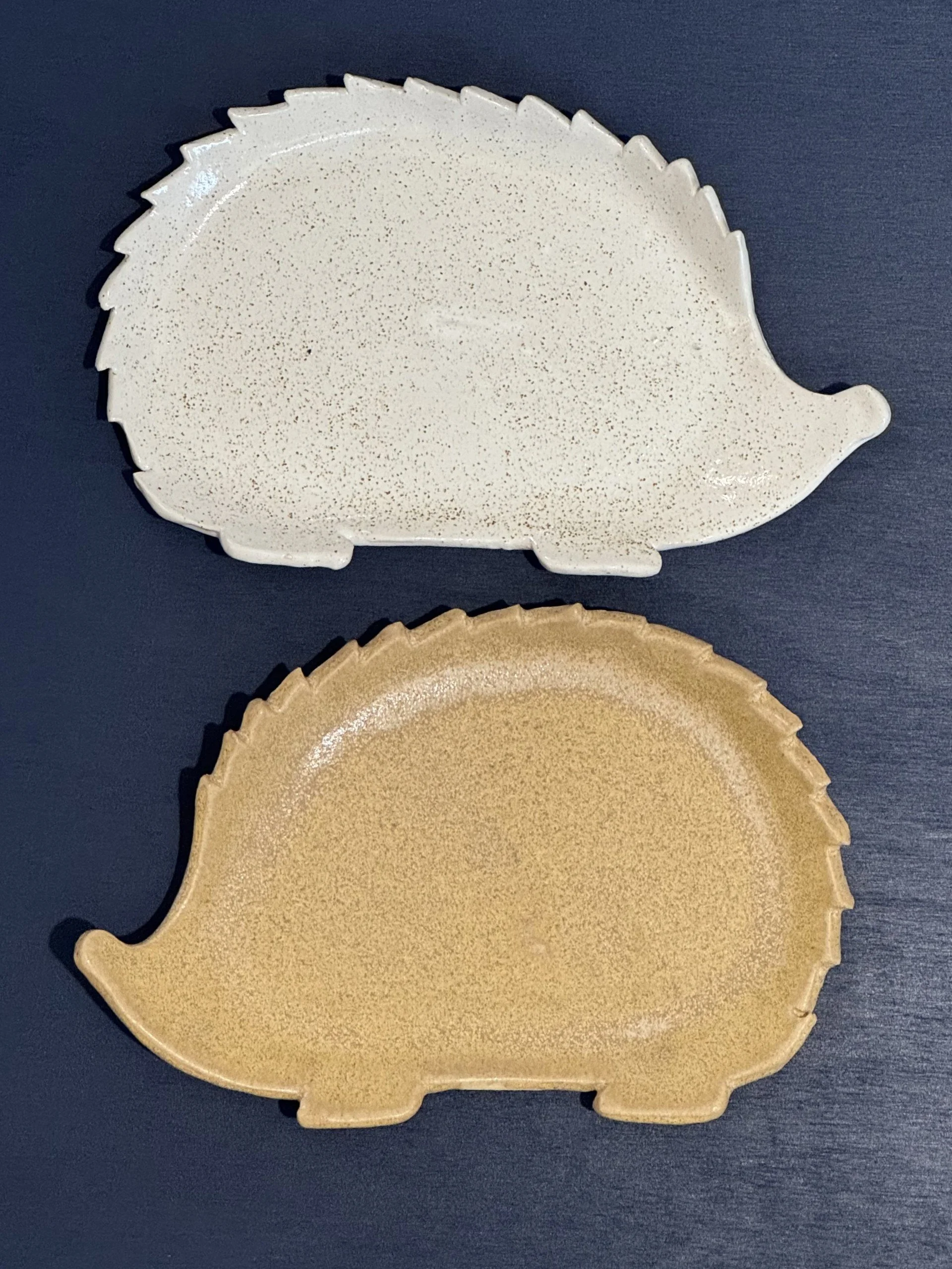 Ceramic Hedgehog Trinket Dish