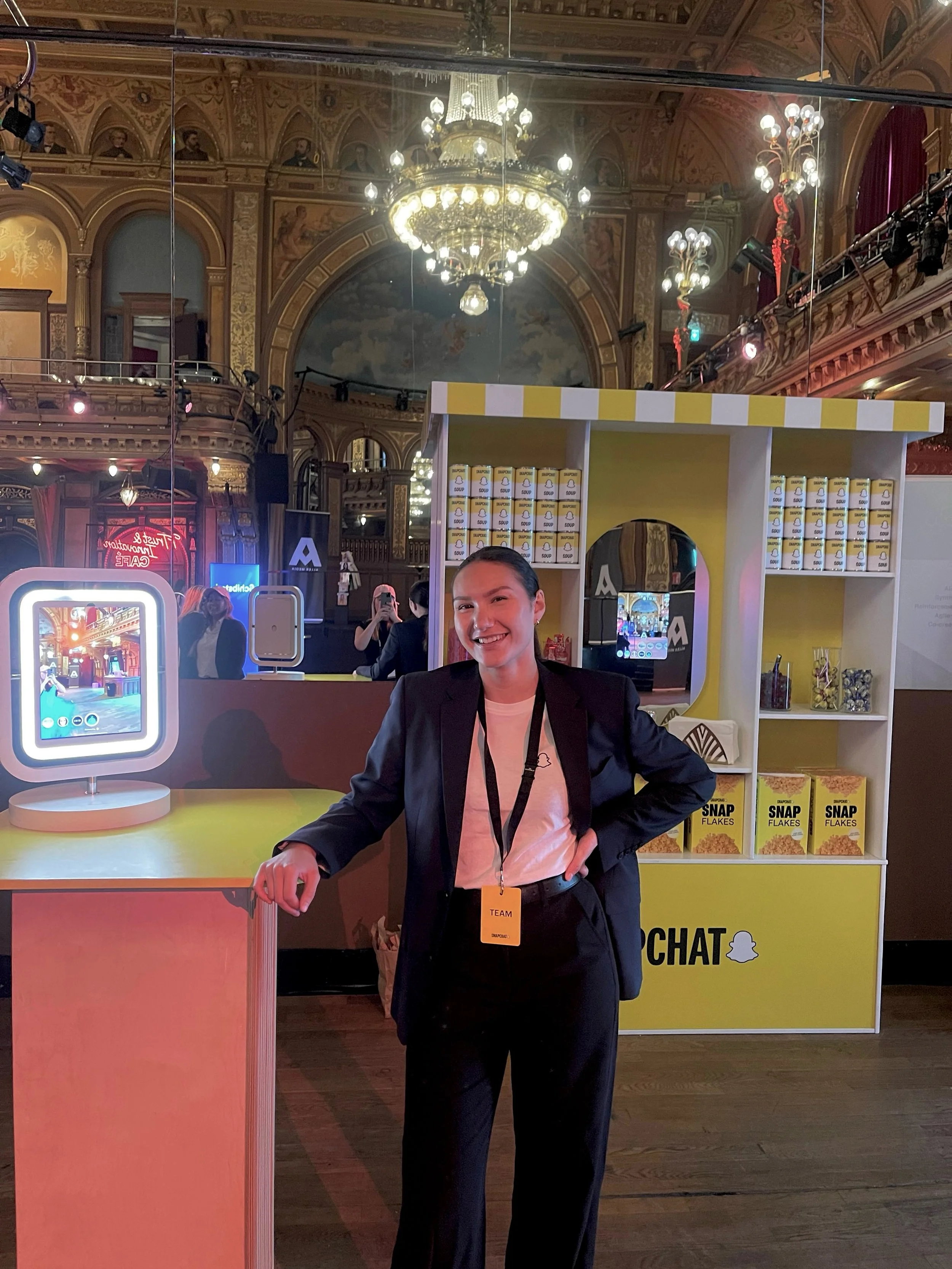 Under f&ouml;rra veckan var v&aring;r stj&auml;rna Emelie tillbaka i Snapchat-montern p&aring; uppdrag av @avalonagency.nordic