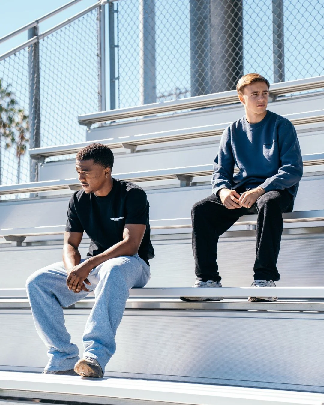 Premium pieces made to last.Modelled by Varsity Nine athletes whose paths from our programme to elite U.S. college soccer show what&rsquo;s possible with hard work and the right support 🤝 

Elevate your rest day wardrobe with 15% off our debut appar