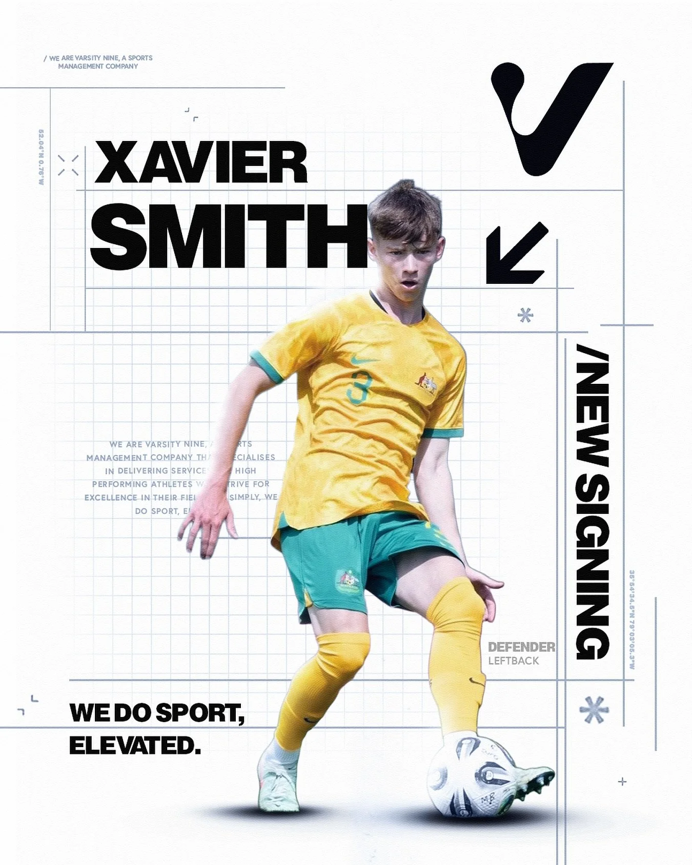 New signing - @xaviersmitth 

Xavier is an Australian youth international, having represented his country at U17 and U18 levels, and earning a call-up to the U20 squad. He spent ten years at Crewe Alexandra, where he represented the club at U21 level