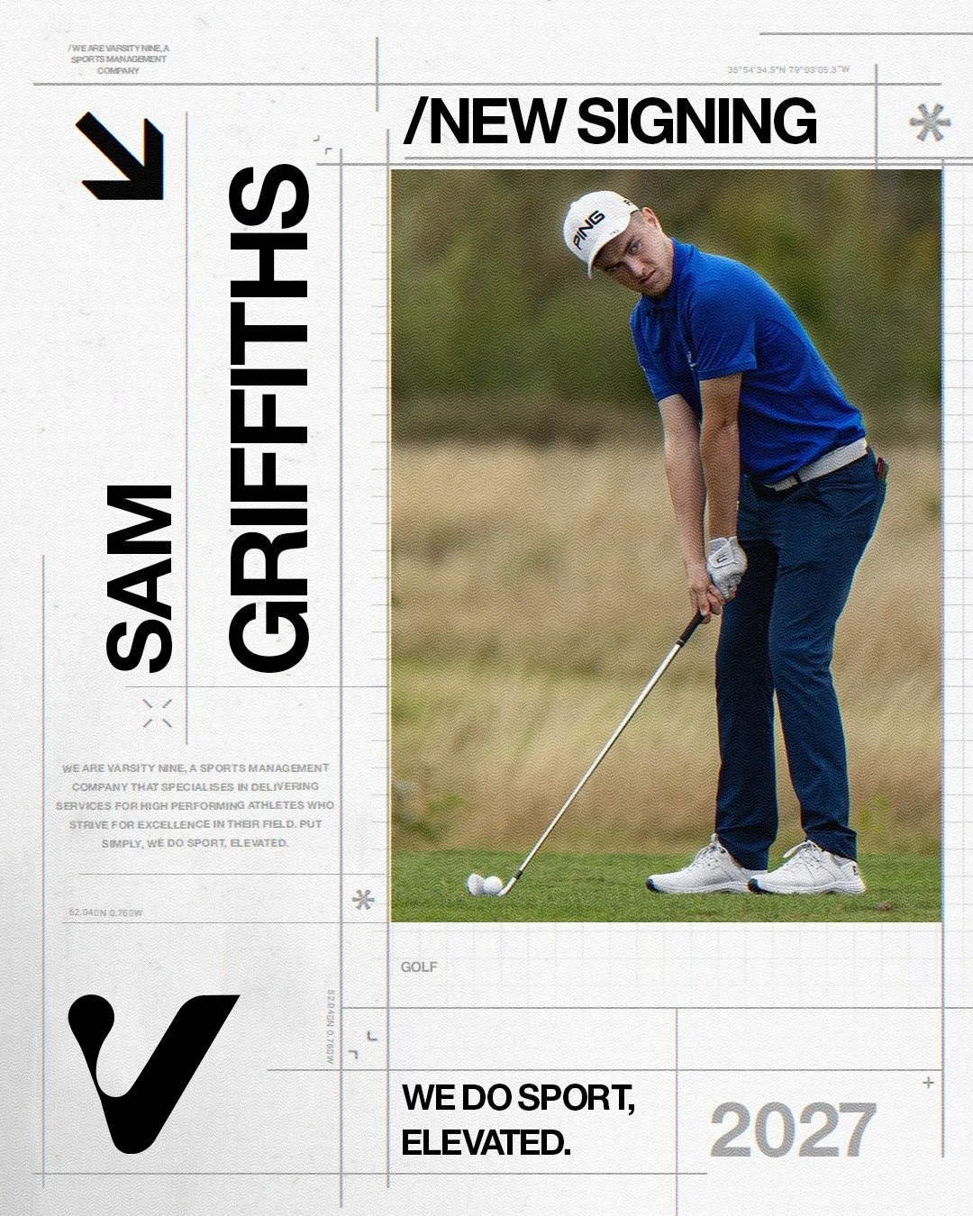 New signing - @sam_griff15

Sam is a powerful golfer who combines long, accurate driving with excellent control throughout his long game, thriving under pressure when performance matters most. His recovery play is a major strength, and closer to the 