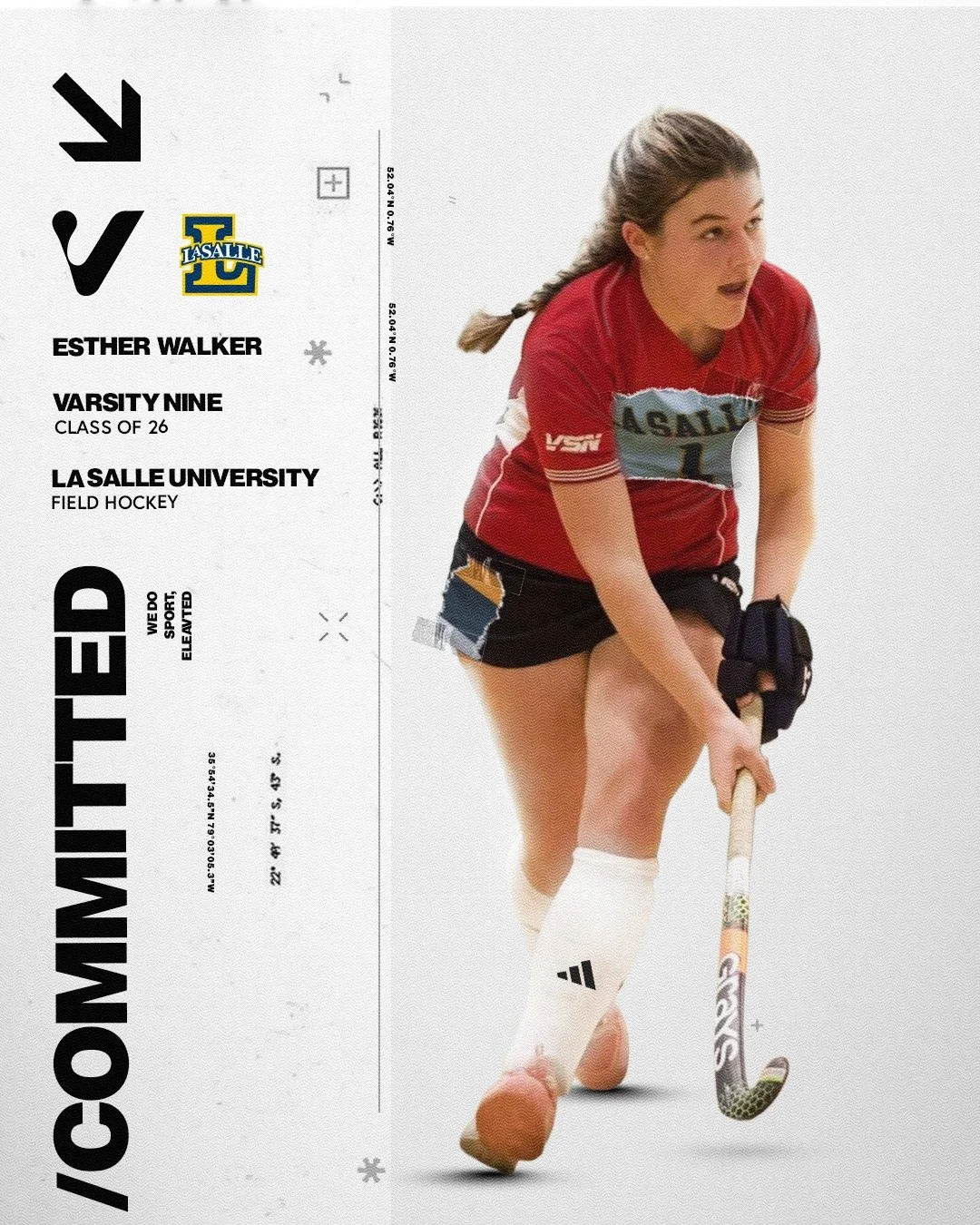 COMMITTED 👏 @estie_hockey 

Congratulations to Varsity Nine athlete, Esther on committing to NCAA D1 side @lasallefh

We&rsquo;re looking forward to supporting her journey in the U.S as she begins her collegiate career this fall 🇺🇸
