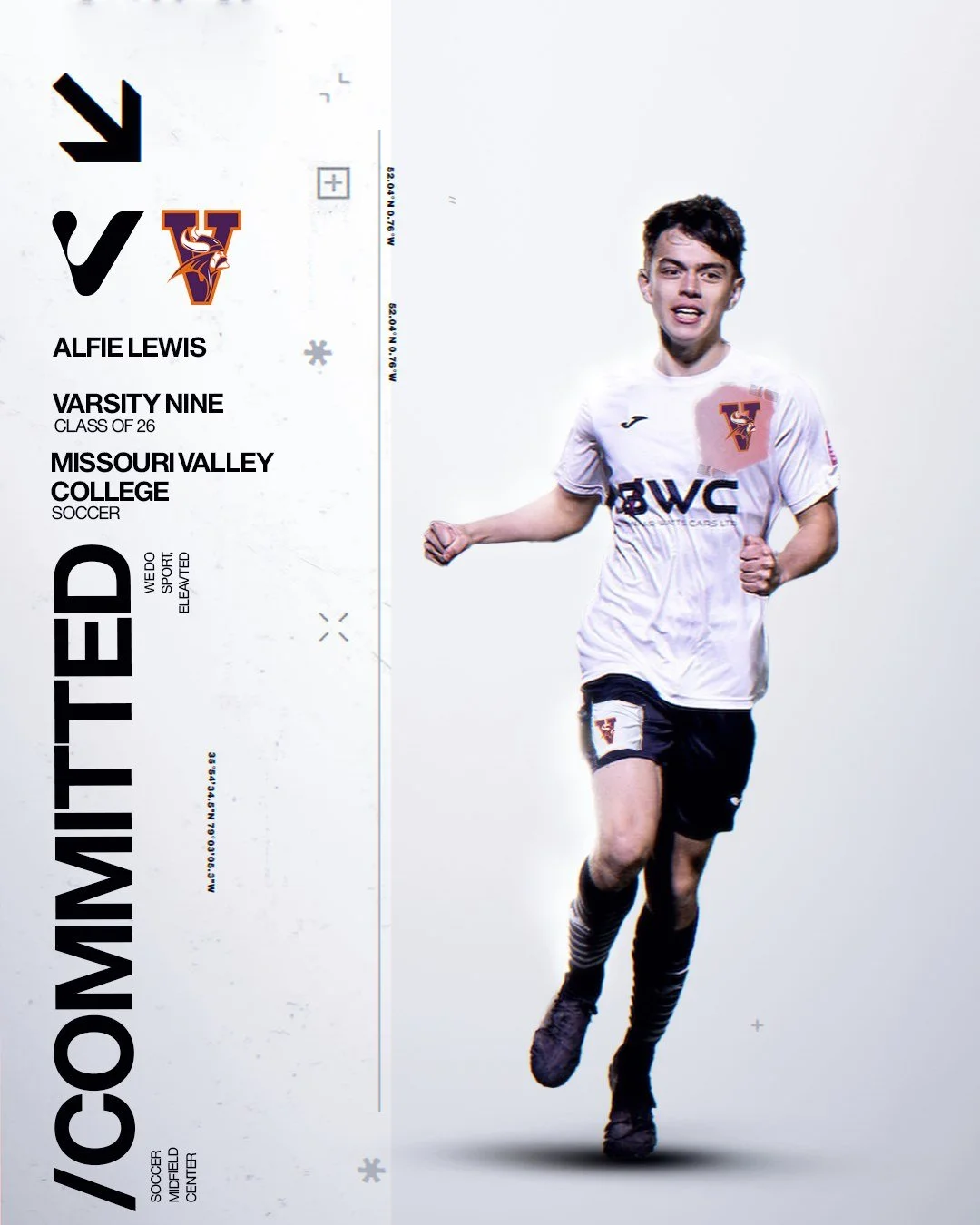 COMMITTED 👏 @_.alfielewis

Congratulations to Varsity Nine athlete, Alfie, on committing to @mvcvikingssoccer

We&rsquo;re looking forward to supporting his journey in the U.S as he begins his collegiate career this fall 🇺🇸