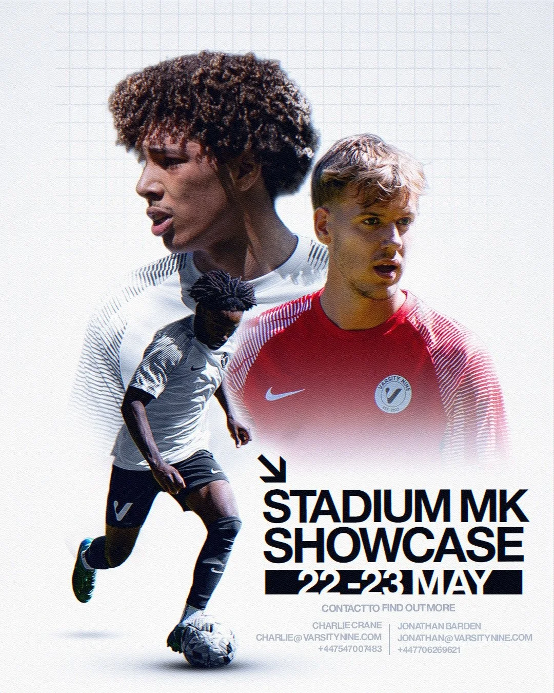 Are you a U.S. coach looking for new talent? With elite talent on show and access levels tailored to your needs, our Stadium MK showcase is an unparalleled opportunity to scout exceptional players. 

DM us or contact one of our soccer consultants to 