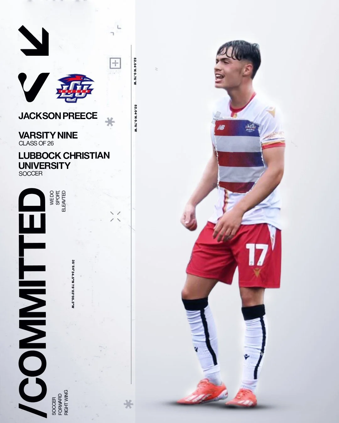 COMMITTED 👏 @preece10_

Congratulations to Varsity Nine athlete, Jackson, on committing to @lcumsoccer

We&rsquo;re excited to support Jackson as he embarks on his collegiate soccer career 🇺🇸