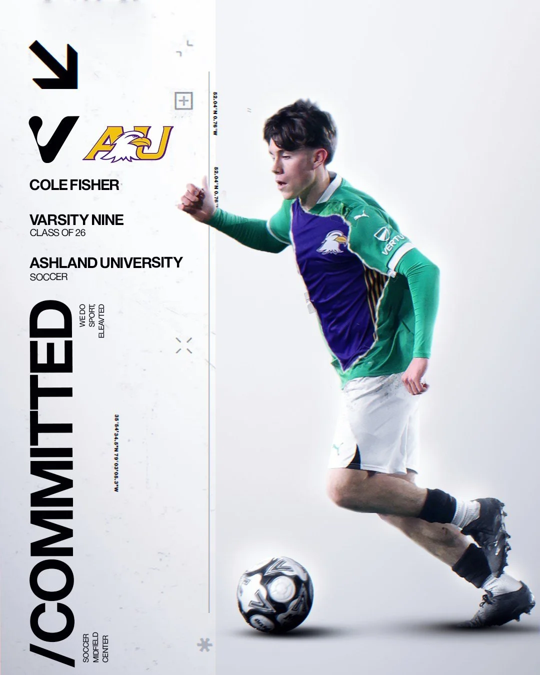 COMMITTED 👏 @colefisher0110

Congratulations to Varsity Nine athlete, Cole, on committing to @ashlandmenssoccer

We&rsquo;re looking forward to supporting Cole's journey in the U.S as he begins his collegiate career this fall 🇺🇸