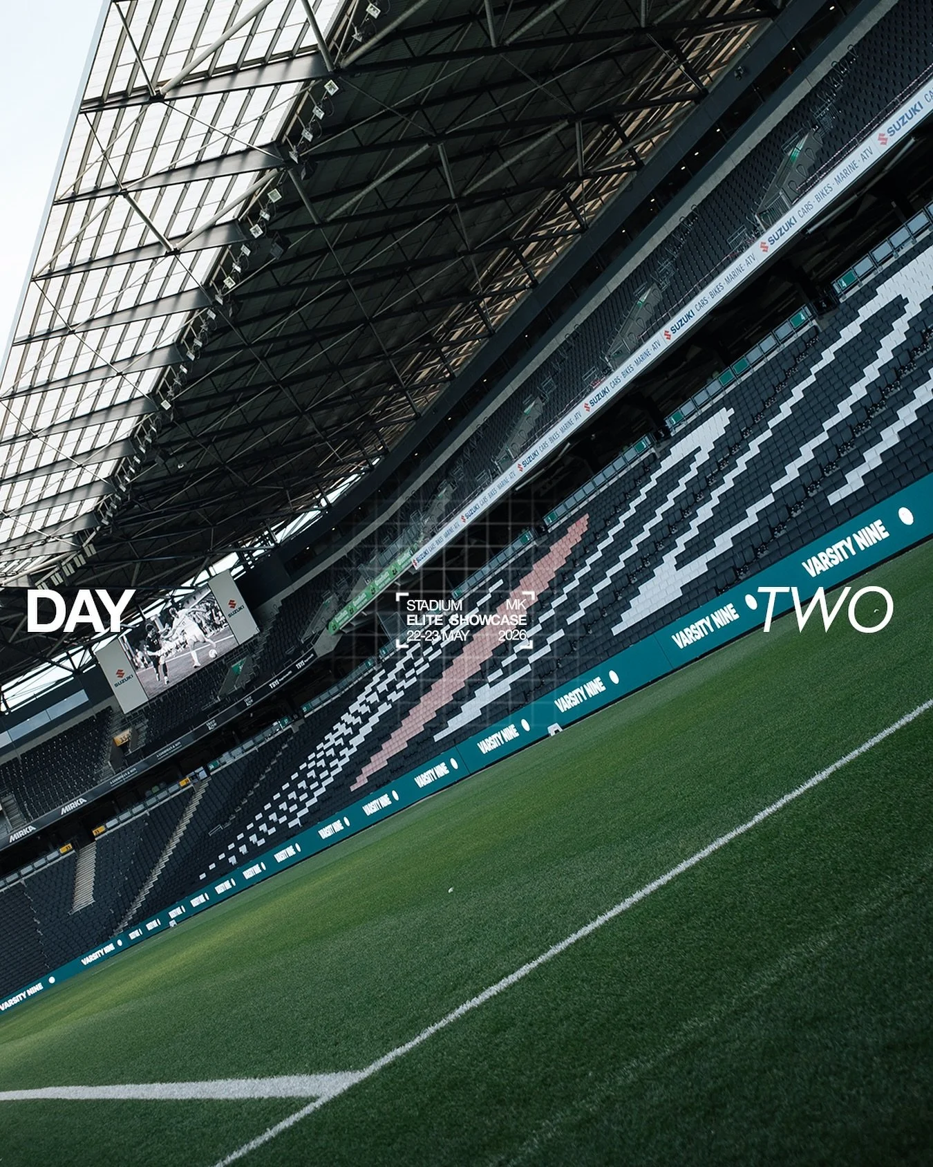 Here we go - day two at Stadium MK!