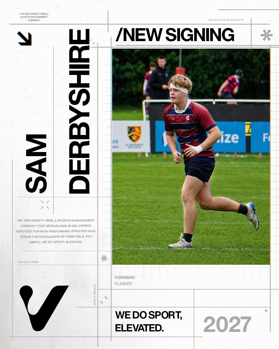 New signing - @sam.derbyshire5

Sam is a strong, powerful and agile player with excellent game awareness and he excels in defence through dominant tackling, possessing a consistent jackal threat at the breakdown. He is a reliable ball carrier who mai