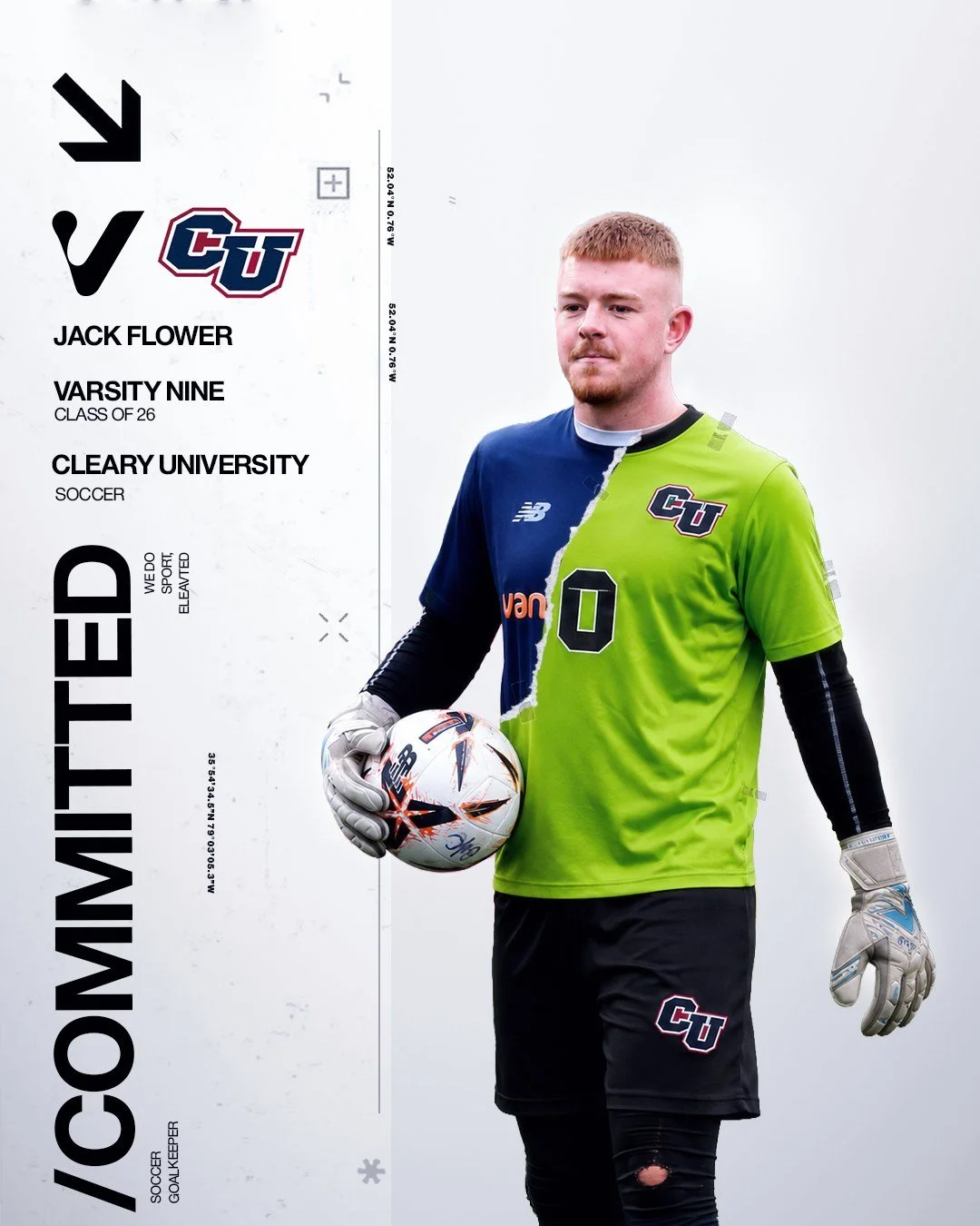COMMITTED - @jack.f07

Congratulations to Varsity Nine athlete, Jack, on committing to @cleary_menssoccermichigan 👏 

Jack developed through the Plymouth Argyle academy, where he honed his goalkeeping skills, and is heading to the U.S. this fall 🇺?