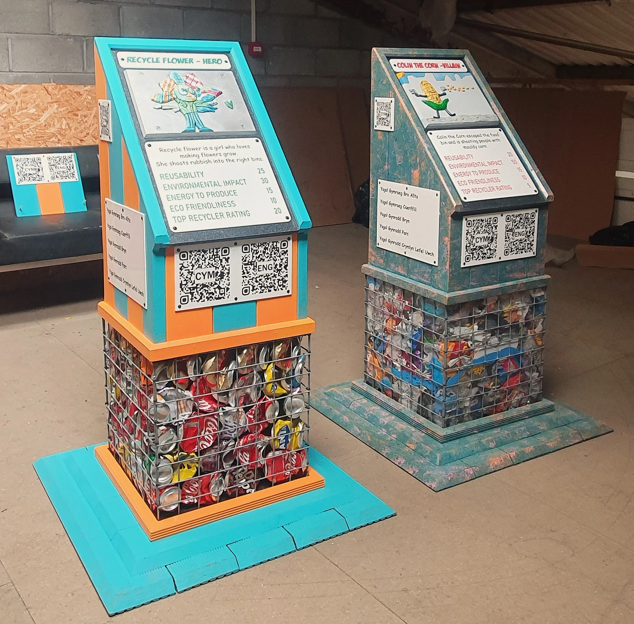 Caerphilly Council recycling outreach project