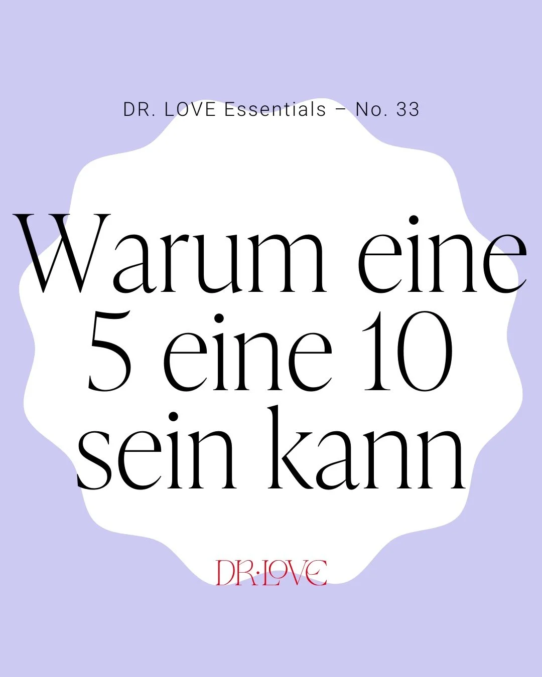 Warum eine 5️⃣ eine 🔟 sein kann:

Wenns ums Aussehen geht, r&uuml;cken Singles bei einem Ranking unter Acht von Zehn Punkten meist kein Like mehr raus. 

Schade eigentlich. 

Denn: Je sympathischer wir jemanden finden, desto h&uuml;bscher wird er f&