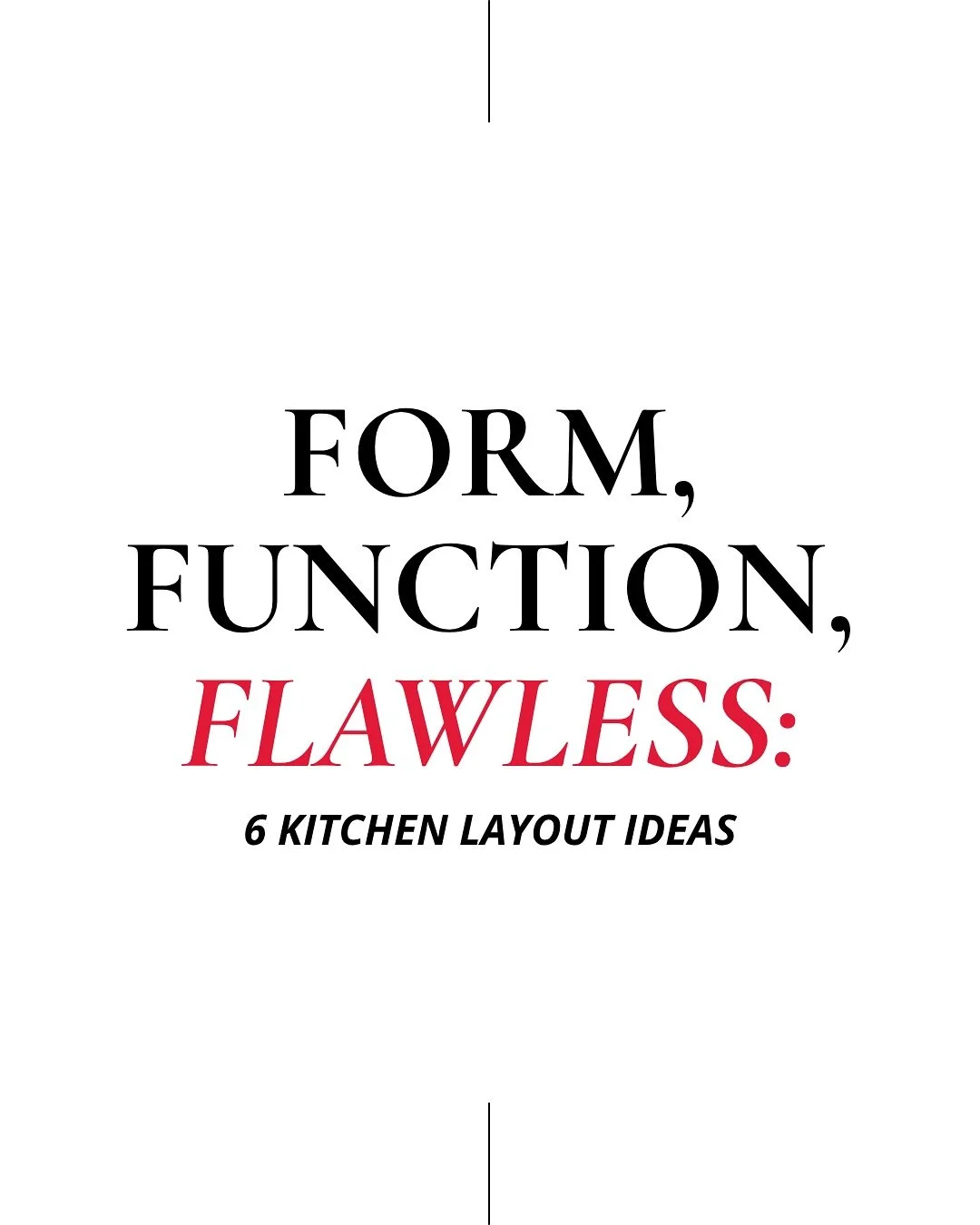 Designing your kitchen? Don&rsquo;t pick a layout until you read this. 👀

The right layout = less stress, more style, and a kitchen that actually works for YOU.

We&rsquo;ve come up with 6 smart, stunning layout ideas to spark your vision and avoid 