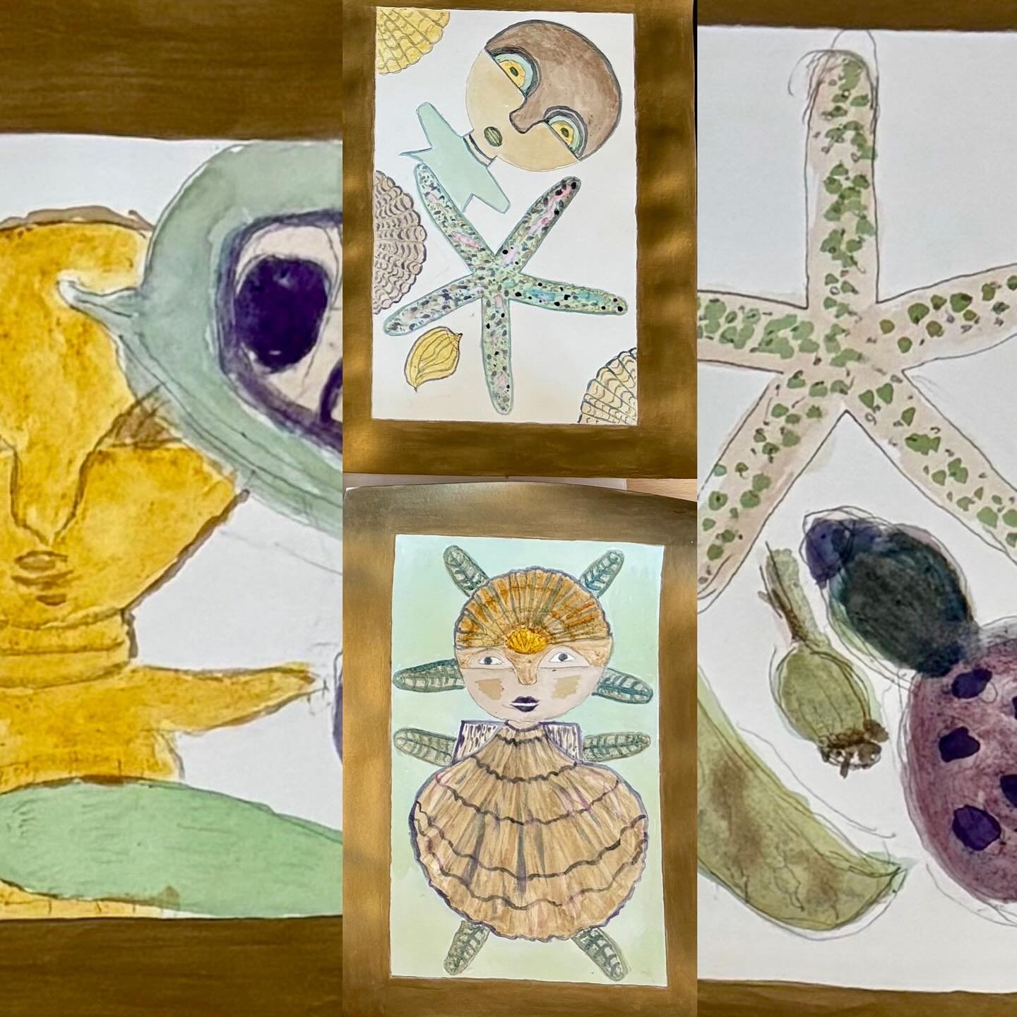 Vibrant natural dyes were used by our Bradford on Avon group members to create these beautiful and intriguing paintings.
All finished and framed just in time for the end of term.
Artist Sue Martin @smartefact1 inspired and amazed us all with her r