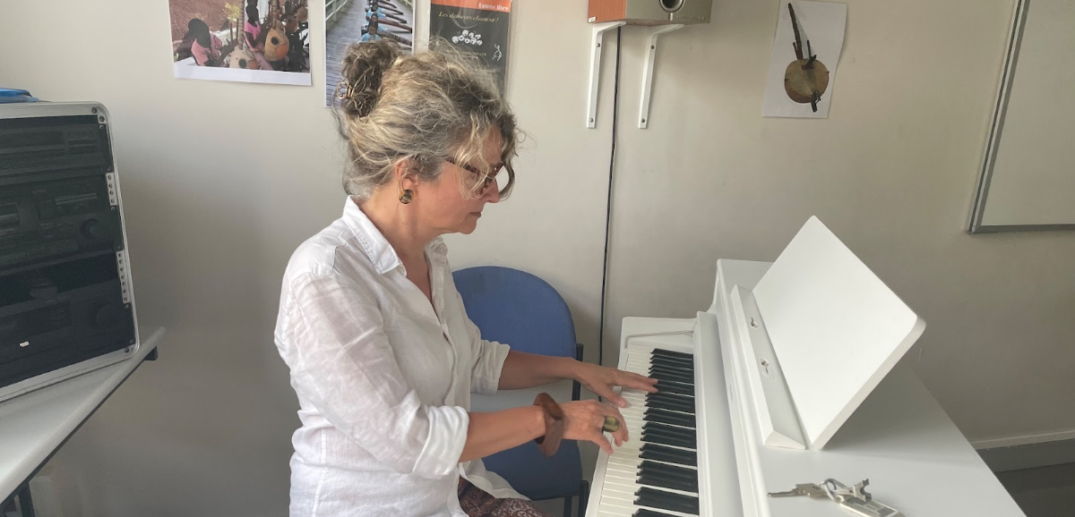 Isabelle Viennot pianist and music teacher at the Conservatoire de Reims