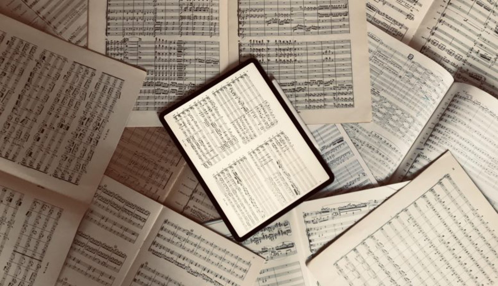 Digitizing scores from Newzik