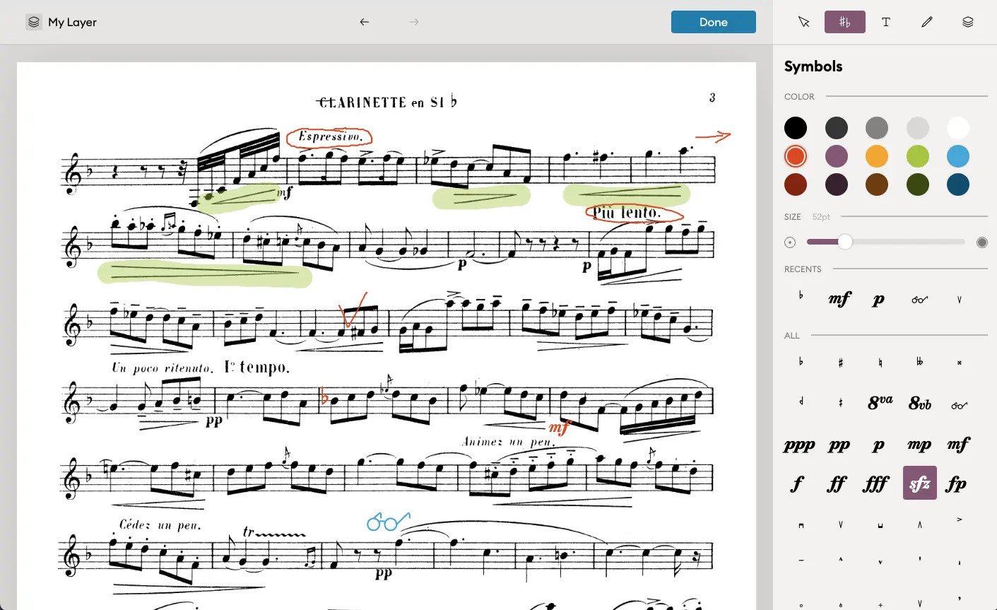 New feature: annotations on Newzik Web
