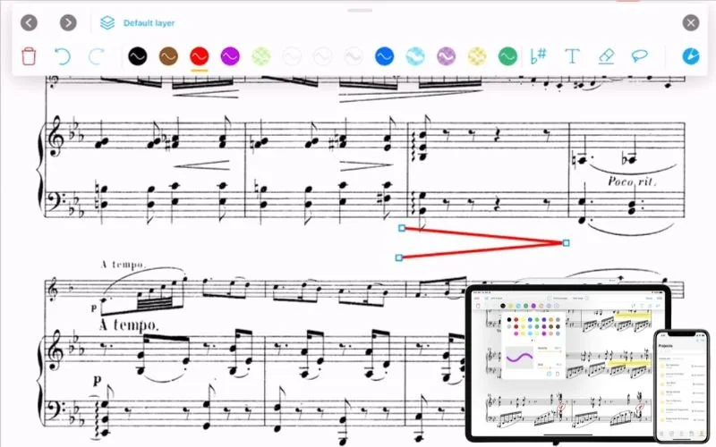 Comment annoter une partition de piano ?