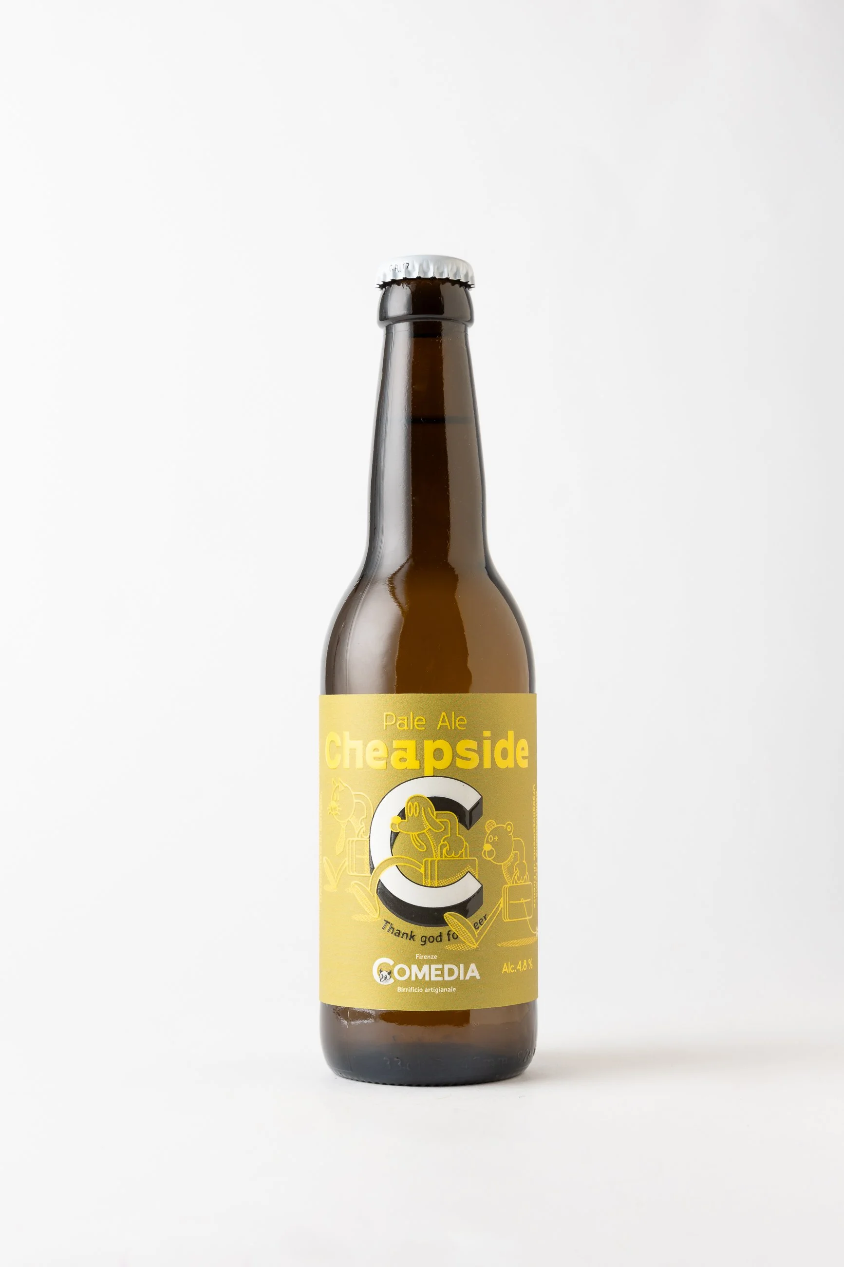 cheapside, la pale ale artigianale del birrificio artigianale Comedia